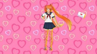 A Tsundere Wallpaper Mmd X Yansim By Just Mahou Shounen On