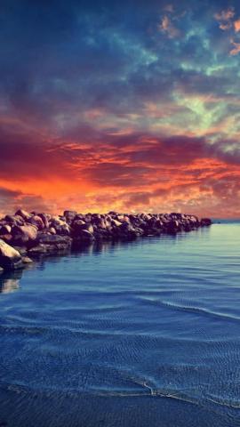 Baltic Sea iPhone Wallpaper
