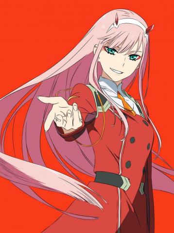 Zero Two Wallpaper