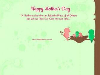 Mothers Day Wallpaper With Quote For Desktop