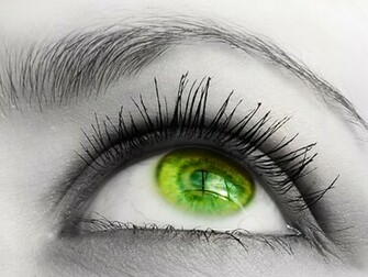 Green Eye Wallpaper Desktop Background
