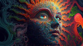 Vividly Psychedelic 4k By A Wallpaper