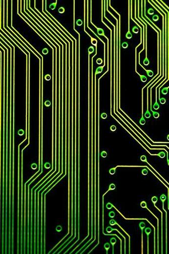 Circuit Board iPhone Wallpaper HD