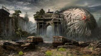 Post Apocalyptic Computer Wallpaper Desktop Background