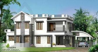3d House Background Wallpaper