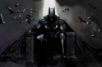Wallpaper 4k Batman Gothic Contemplation