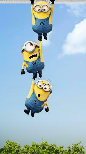 Minion Fall iPhone 3wallpaper Parallax Les Wallpaper Du