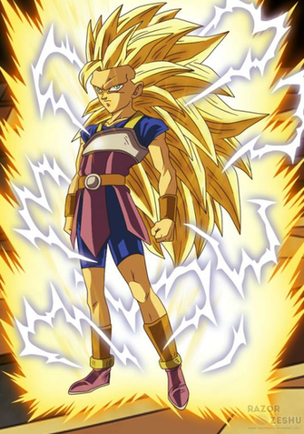 Dragon Ball Super Kyabe Saiyan By Razorzeshu On