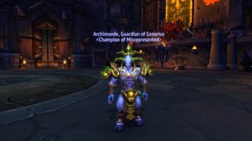 My Guilds Mage Is Literally Archimonde