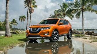 Nissan Rogue Sl Front Three Quarter HD Wallpaper
