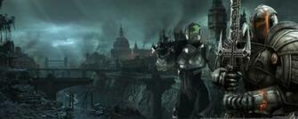 London Dual Screen Wallpaper Monitor