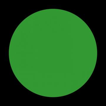 File Ski Trail Rating Symbol Green Circle Svg