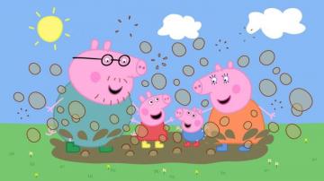 Peppa Pig House HD Desktop Background