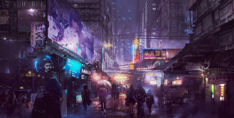 Cyberpunk City Wallpaper