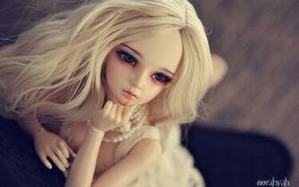 Beautiful Blonde Doll Wallpaper High Definition