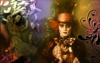 Johnny Depp Mad Hatter Wallpaper