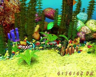 3d Gun Image Aquarium Screensaver