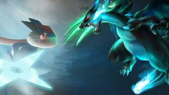 Wallpaper Pokemon Charizard Mega X