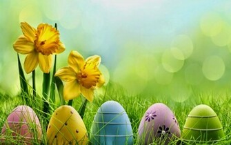 Colorful Wallpaper Easter Sunday Best Wishing Image