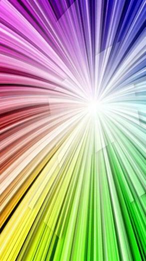 Color Explosion iPhone Background HD