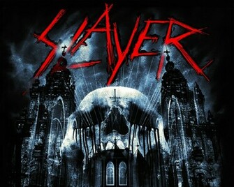Slayer Death Metal Heavy Thrash Skull Dark Wallpaper