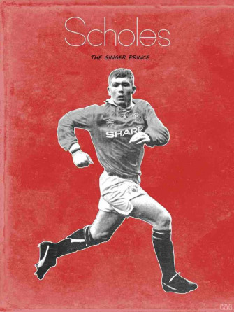Paul Scholes Of Man Utd Wallpaper
