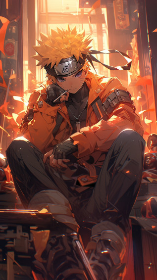 Midjourney Prompt Naruto Anime Wallpaper Prompthero