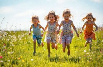 Barefoot Kids Wallpaper