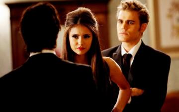 Katherine And Stefan Wallpaper