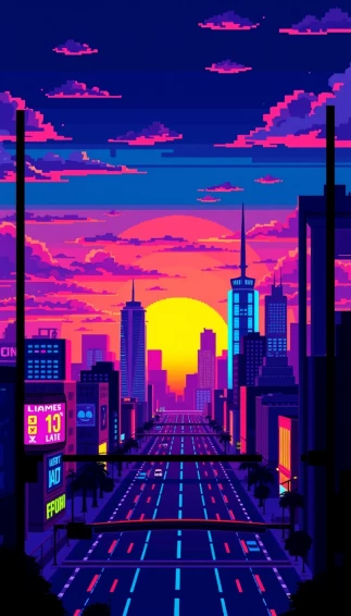 Bit Phone Wallpaper
