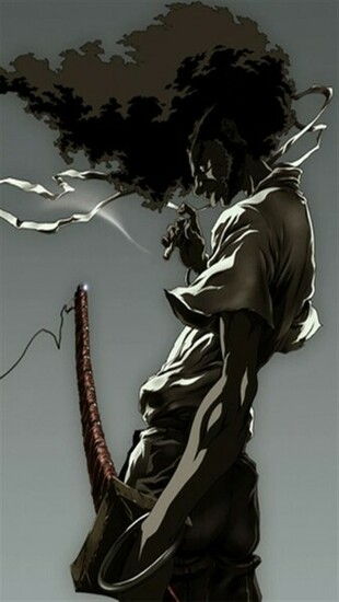 Afro Samurai HD iPhone Wallpaper S 3g