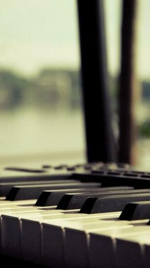 Wallpaper Keyboard Piano Synthesizer