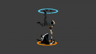 Bioshock Portal Crossover Wallpaper
