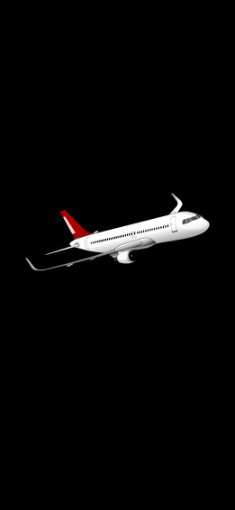 Just A Plane Black Wallpaper R AmoledBackground