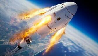 Nasa Astronauts Go Back To The Future With Capsule Launch