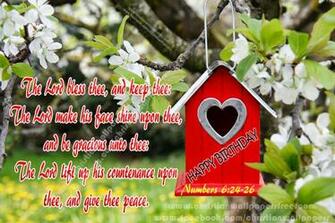 Card Wallpaper Christian BirtHDay Bible Verse