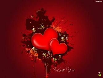 Valentine Hearts Wallpaper HD Background