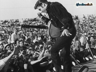 Sfondo Elvis In Concerto Gratis A Per Il Desktop Del Pc