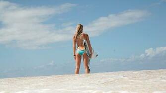 Surfer Girl Wallpaper Sf