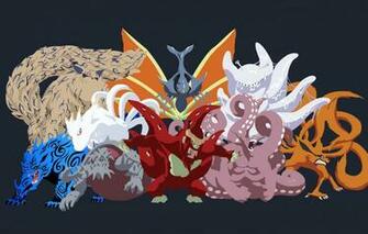 Tailed Beasts Wallpaper On