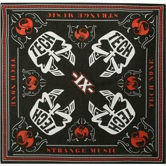 Tech N9ne Black Facepaint Bandana Strange Music Inc Store