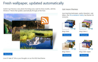 This Windows Theme That Updates Automatically Through An Rss Feed