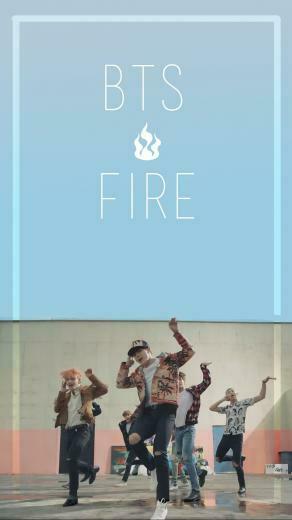 Bts Fire Wallpaper For Phone