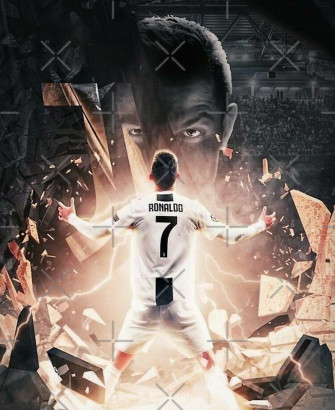 Wallpaper Ronaldo Art iPad Case Skin By Carenliana