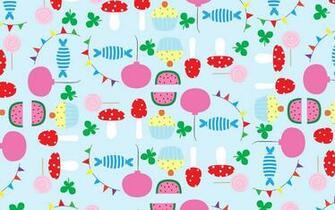 Kawaii Wallpaper By Swedish Designer Frukt Party Hawaii