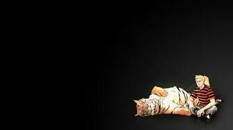 Calvin And Hobbes Napping On A Tree HD Wallpaper Pictures