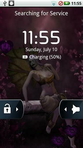 Bigger Gothic Fairy Live Wallpaper For Android Screenshot