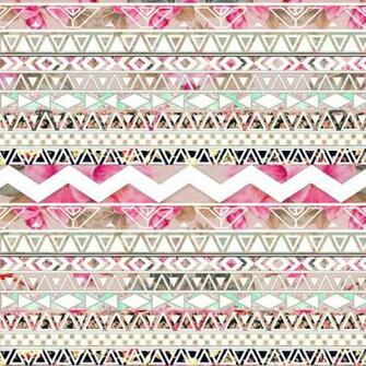 Pink Aztec Pattern Wallpaper Spring Time