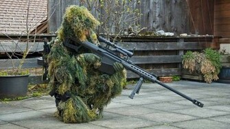 Light Fifty Large Caliber Sniper Rifle Barrett Firearms Company
