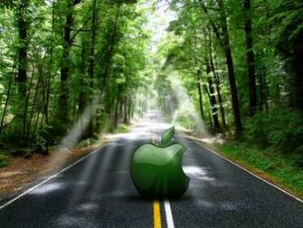 Apple In Nature Wallpaper Stock Photos